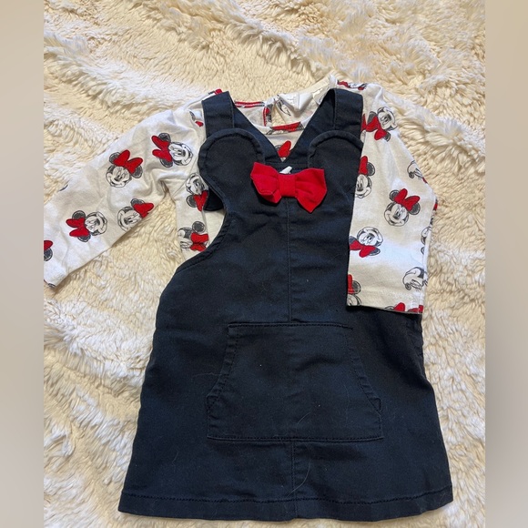 Minnie Mouse Overalls - Picture 1 of 3